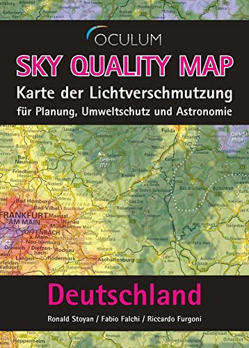 Sky Quality Map Deutschland: Karte der Lichtverschmutzung für Planung, Umweltschutz und Astronomie