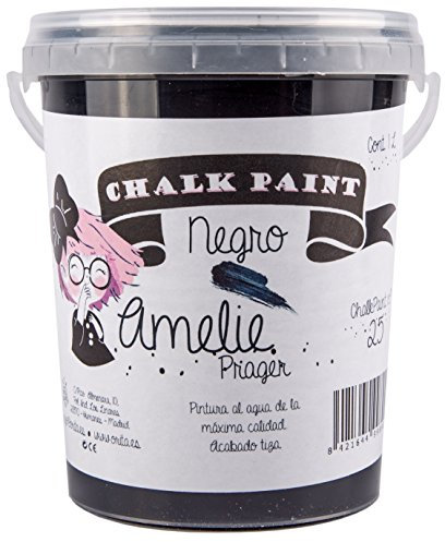 Amelie Prager 1000 – 25 peinture à la craie, noir, 1 l