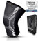 BLACKROX Kniebandage [Vergleichssieger 2024] Gr. S-XL | Für Damen & Herren | Stabilisierung das Knie & Meniskus | Perfekt für Sport, Kraftsport & Bodybuilding | SAN ANTONIO V4 | Schwarz Gr. M