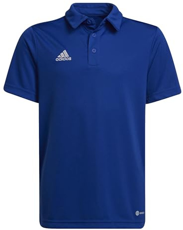 Adidas Unisex Kinder Entrada 22 Polo Shirt, Royal Blue, 9-10 Years
