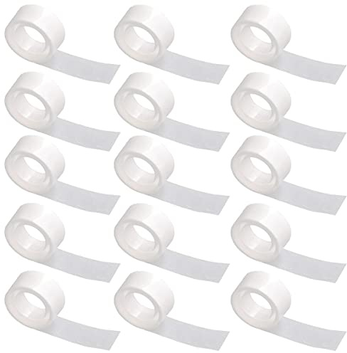 KINDOYO 1500 Piezas Puntos de Pegamento de Globos - Cinta Puntos de Adhesivo de Doble Cara Puntos de Pegamento Extraíbles para Bodas Cumpleaños Decoraciones de Globos de Fiesta (15 Rollos)