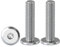 Drenky Viti Testa Piatta M6 con Esagono Incassato, 20 Pezzi Viti Di Connessione Per Mobili M6 X 30 mm Viti a Testa Semicircolare In Acciaio Inox A2 V2A, Filettatura Completa, Viti a Macchina