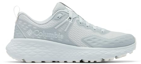 Columbia Konos TrsLow Rise - Zapatos de Senderismo y Senderismo para Mujer, Gris Hielo Sal Marina, 38.5 EU