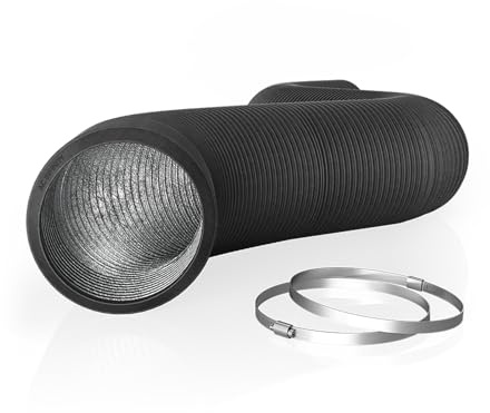 AC Infinity Flexible 8-Inch Aluminum Ducting, 25-Feet Long