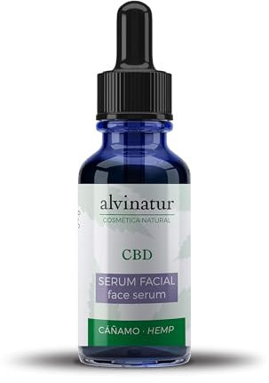 SIERO VISO BIOLOGICO ALL'OLIO DI CANAPA E CBD - Antietà - Serum con cannabidiolo per pelli esauste e stanche - Anti acne, brufoli e macchie - Ideale per terapia intensiva e massaggio viso - 30ml