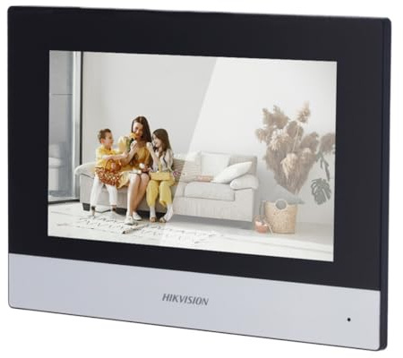 Hikvision DS-KH6320-TE1 Indoor Station: High-Resolution Video Intercom System with Touchscreen Display and 2-Way Audio Communication