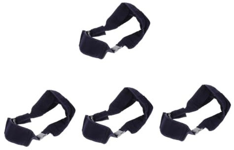 ibasenice 4 Stück Babytragetuch Babyschlinge Tragetuch Neugeborenen Tragesitz Atmungsaktive Babytrage Babytragesitz ich Kleinkindertrage Halb umwickelte Babytrage Polyester Navy