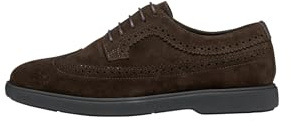 Geox Hombre U Spherca EC17 Oxford, Brown, 44 EU, marrón, 44 EU