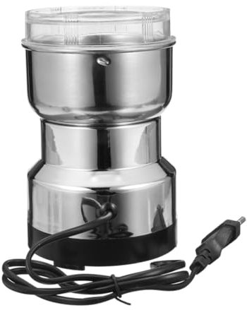 ABOOFAN Máquina Para Moler Café y Materiales Secos Eléctrico Doméstico De Acero Inoxidable Apto Para Uso Cocina y Preparación Casera