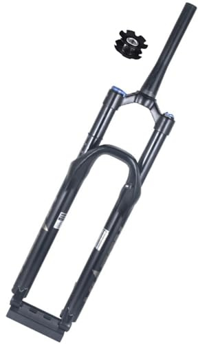 TOTLAC Mountain Bikes Bicycles Front Fork Mountain Bikes Air Suspension Forks 27.5 29 in Common-use Sizes Thru-axle 15 * 110mm Oils Lock Tapered 1-1/2 Travel 120mm Damping