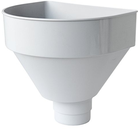 First Plast RCT100N Raccoglitore Pluviale Tondo, Grigio, 100 mm