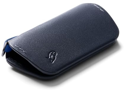 Bellroy Key Cover ā Third Edition (Leather Key Holder, Holds 2 ā 4 Keys) - Navy