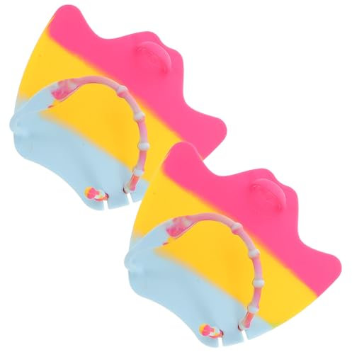 Happyyami 1paar Einstellbare Schwimmhandschuhe Aus Silikon wasserdichte Fingerflossen Für Schwimmtraining Geeignet Für Erwachsene Und Perfekter Sitz Für Optimales Schwimmen Und