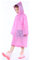 Regencape Kinder Sommer mit Kapuze Wiederverwendbar Regencape Regenponcho Wasserdicht Dünn Reißverschluss mit Tasche Regenschutz Regenkleidung Atmungsaktiv Leicht Faltbar Regenanzug Regenjacke