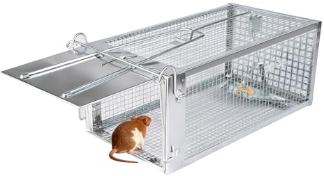 NETONDA 1x Piege a Rat Cages Souris Attrape Rat Trap Piège à Loir Professionnel Exterieur