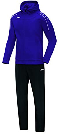 JAKO Herren Präsentationsanzug Classico mit Kapuze, Lila, XL