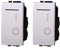 2 Pezzi Interruttore Bipolare Compatibile Con Bticino Living Light (Bianco)