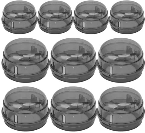 Pavsicgn Herd-Sicherheitsabdeckungen, kindersichere Herdknöpfe,Kindersichere Knöpfe für Herdschlösser - 10 Stück Küchenherd-Stopper, Sicherheitsabdeckungen, Herd-Schlösser, Kindersicherungen