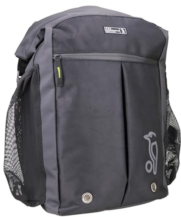Kookaburra Sac à Dos de Hockey Professionnel – Noir | Polyvalent, Durable et conçu pour Les Joueurs Modernes