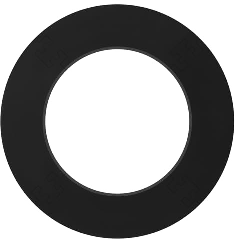 THMINS Anillo de protección envolvente para diana (EVA), duradero y ligero, diseño de rompecabezas para dianas, protector de pared para punta de acero y dardos electrónicos