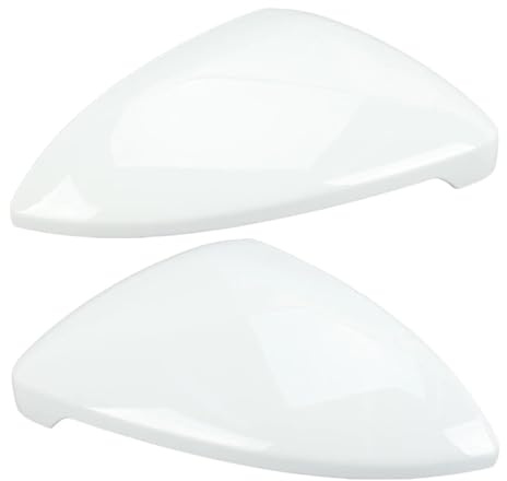 Carcasas Espejos Retrovisores Tapas Blancas Para Espejo Retrovisor Lateral De Para VW Para Golf 7 MK7 7.5 Para GTI Para Touran 2013-2020 Accesorios Para Coche(Izquierda)