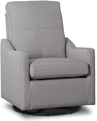 Delta Children Kenwood Glider Swivel Rocker Chair, French Grey