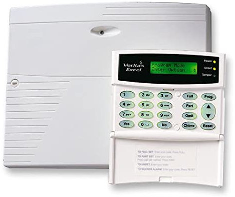 Texecom VERITAS EXCEL CONTROL PANEL | ALARM SYSTEMS CONTROL PANELS/REMOTE KEYPADS SECURITY, 1 X QTY - VERTIAS EXCEL, White