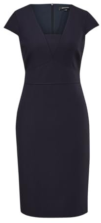 Comma Elegantes Etuikleid mit Kappärmeln