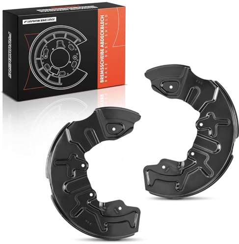 Frankberg 2x Chapas de anclaje Chapa protectora Delantero izquierdo derecho