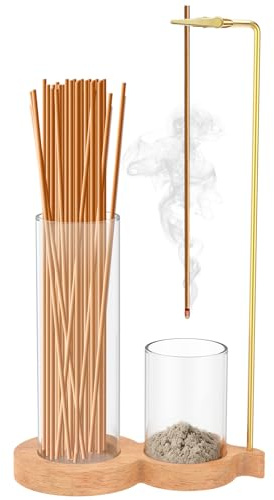 Räucherstäbchen Halter für Zen,Yoga Spa,Meditation,Heimbüro-Dekoration