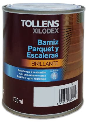 Tollens - BARNIZ PARQUET AL AGUA BRILLANTE 750 ML