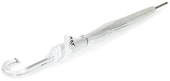 Parapluie ISOTONER Cloche transparent Blanc