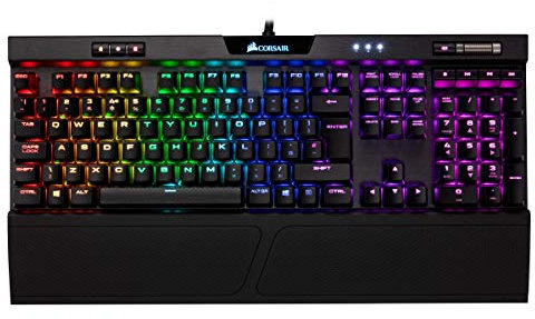 Corsair CH-9109010-UK K70 RGB MK.2 Mechanical Gaming Keyboard - Black