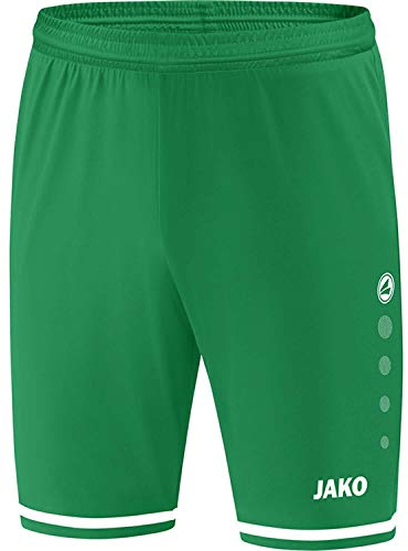 JAKO Sporthose Striker 2.0, Pantaloni Sportivi da Calcio. Bambini, Sport Verde/Bianco, 164