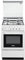 De Longhi SGGW 554 N ED Cuisinière à gaz avec four à gaz grill 50 x 50 cm