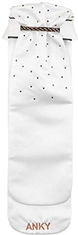 Anky Plastron Multi-Fit - M - Weiß-Grau