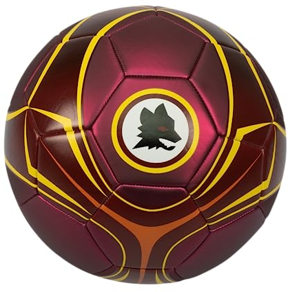 Pallone AS Roma, Metallico Lupo, Size 5