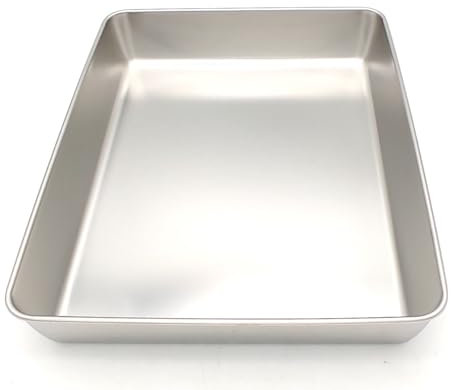 Stainless Steel Baking Tray, 40 x 32 x 5.4 cm, Roasting and Oven Sheet Pan,Oven Tray,Roasting Dish,Oven Dish