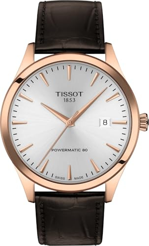 Tissot Classic Dream 40mm, Swiss Automatic Watch for Men, Stainless Steel Case, Silver Dial, T1584073603100