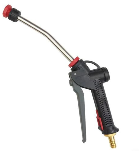 Lastdaytime Stainless Steel Pressure Washer Foam Lance for Car Cleaning, Wax & Water Spray with Snow Foam Nozzle, Compatible with Garden Hose(37 cm)