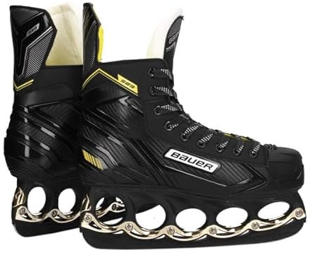 t-blade Bauer Supreme S23 Schlittschuhe Senior METALLIC Gold Edition, Größe:6 R (EU40.5)