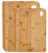 Karaca Azur - Juego de tablas de cortar de bambú de 2 piezas para cocina, tablas de cortar de bambú grandes y pequeñas, madera
