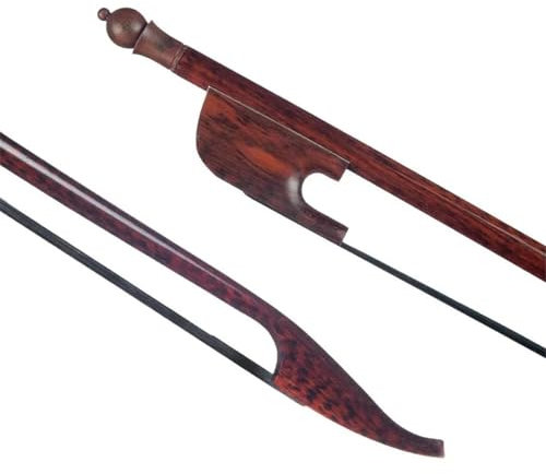 DABAUR für Anfänger Geigenbogen Professioneller Holzbogen 16 Zoll Viola Barock Bratschenbogen Runder Bogenschaft Schwarzes Pferdehaar Handgefertigt Gute Balance