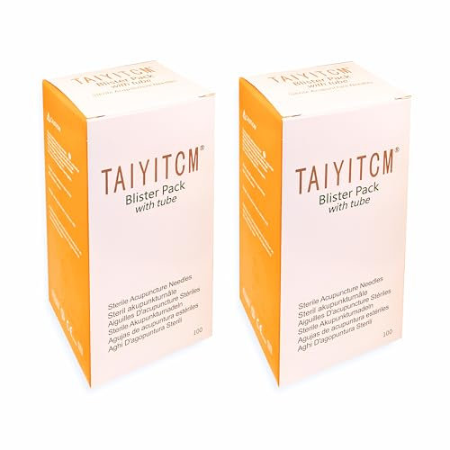 Acupuntura Punción Seca Estéril 200 Unidades (0.25 x 40 mm)