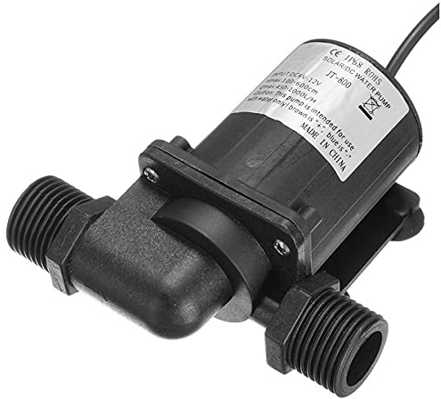 Pompe idrauliche, Parti e Accessori 7m 900l / h, Pompa a Motore brushless, JT-750D DC 12V Pompa Acqua for Acqua Ultra-Calma Lavaggio con Piscina(8-24V JT-750D5)