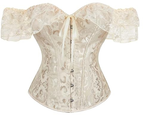 USOHJZ Body Shapers Damunderkläder Korsett Toppar Fajas Shapewear Slimming Bustiers Underbröstkorsett Kvinnliga Kläder (Färg: 14,XL)