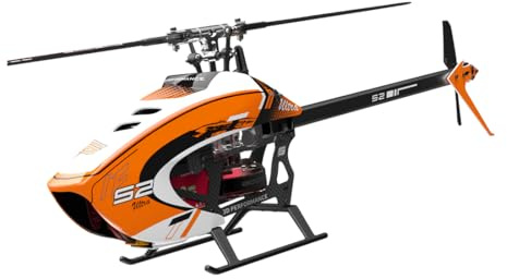 PizazzToy RC Helicopter for Adults, Goosky Legend S2 Ultra 2.4G 6CH Dual Brushless Direct Drive 3D Aerobatic Remote Control Helicopter Model (BNF)