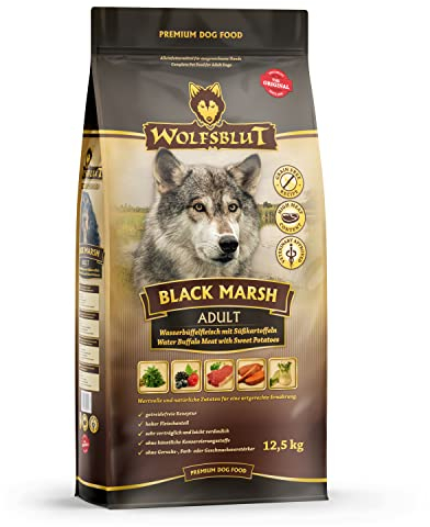 Wolfsblut - Black Marsh - 12,5 kg - Wasserbüffel - Trockenfutter - Hundefutter - Getreidefrei