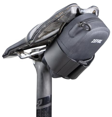 ZEFAL Z Road Pack - Bolsa Sillin Bicicleta Carretera - Bolsa Herramientas Bicicleta Impermeable - Accesorios Bici Carretera - Bike Bag Ligero - Montaje Universal - 85g