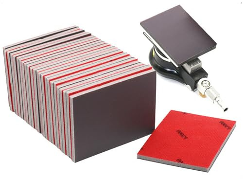 Hongleey Sanding Sponge, 18 PCS Sanding Block, Wet and Dry Blocks Sanding Pads 180-3000 Grits for Cars Mood Metal Wall Railings Polishing